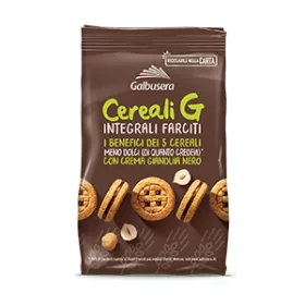Biscuits whole wheat hazelnut chocolate 250g Galbusera 