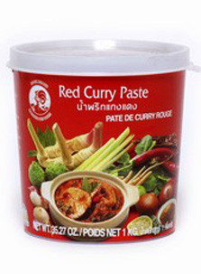 CURRY PASTA RED 400gr