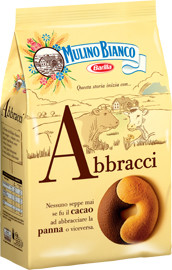 BISCUIT ABBRACI COCOA 350g BARILLA 