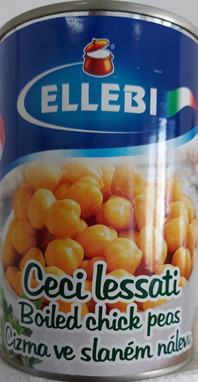 CHICK PEAS IN SALTY JUICE  400g