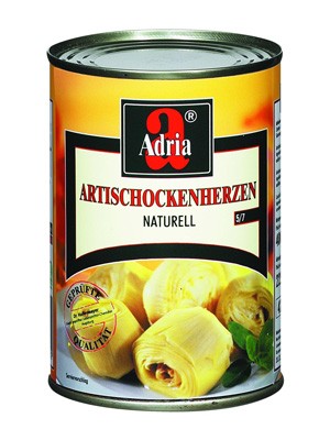 ARTICHOKE WHOLE in salty juice 425gr