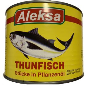 PIECES OF TUNA IN OIL 1705g ALEKSA