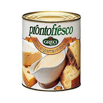 FOUR CHEESE SAUCE canned 800g Greci