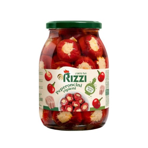 TONHALLAL TÖLTÖTT CSÍPŐS PEPPERONI 960g