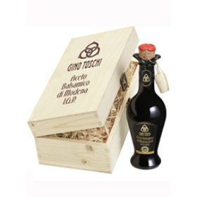 BLACK BALSAMIC VINEGAR GOLD 250ml TOSCHI