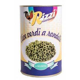 ZÖLD OLÍVABOGYÓ SZELETELT 4150g RIZZI