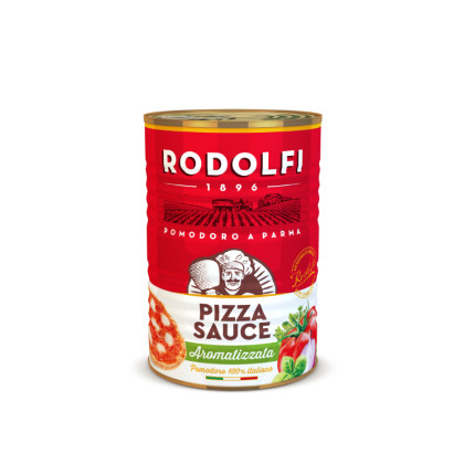 Spiced pizza sauce, 400g Rodolfi 