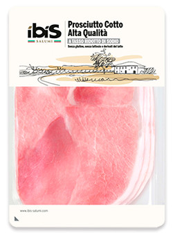 SLICED PIZZA HAM 500g IBIS