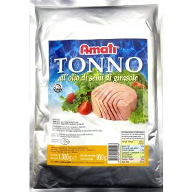 TUNA IN SUNFLOWER OIL 1000g