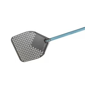SZÖGLETES PIZZALAPÁT lyukas 41cm EVO E-41RF