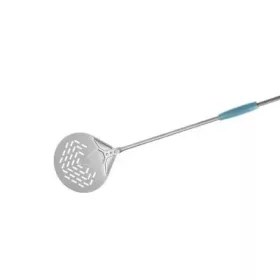 KEREK PIZZALAPÁT LYUKAS 17cm/75cm nyél IE-17F/75