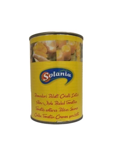 SOLANIA-Sárga Paradicsom Hámozott-400g