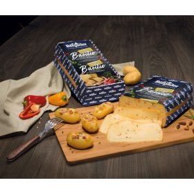 BERGADER BASILIO CHILI-PEPPER SMOKED CHEESE