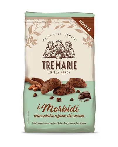 TRE MARIE OMLÓS CSOKIS KEKSZ 300g csokoládé darabokkal
