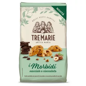   TRE MARIE OMLÓS KEKSZ MOGYORÓS 300g mogyoró és csokoládé darabokkal