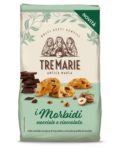 TRE MARIE OMLÓS KEKSZ MOGYORÓS 300g mogyoró és csokoládé darabokkal