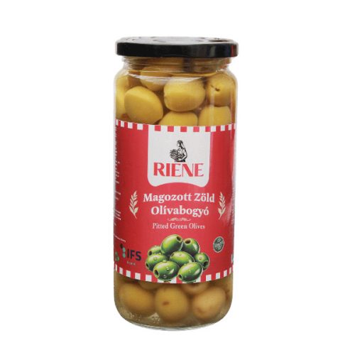 RIENE-Magozott Zöld Olívabogyó-480g