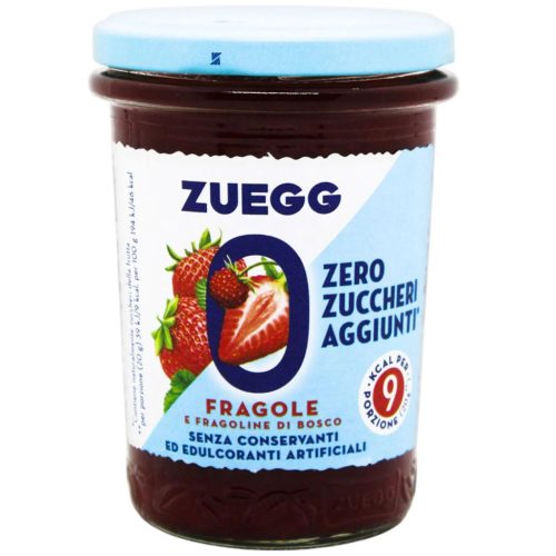 ZUEGG-Eper Jam Zero-220g