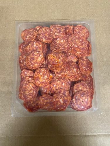 SZELETELT CSÍPŐS KOLBÁSZ 500g BRUGNOLO