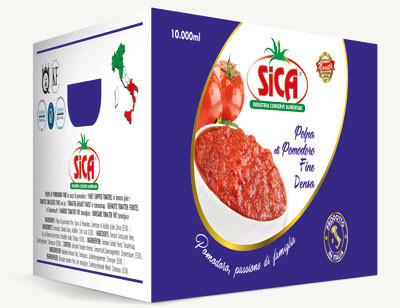 FINOMRA DARÁLT PARADICSOM 2X5kg SICA