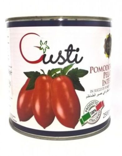 GUSTI-Hámozott Paradicsom Fehér-6x2500g