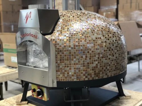 VALORIANI-Gáz Üzemű Pizzasütő-Baby 75 mozaikos