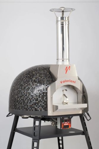 VALORIANI-Gáz Üzemű Pizzasütő-Baby 75 mozaikos