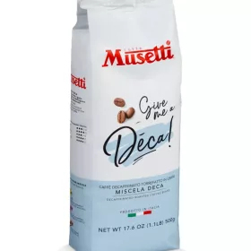 MUSETTI KOFFEINMENTES szemes kávé 500g