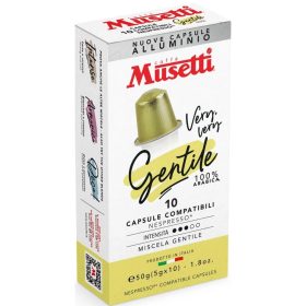 MUSETTI GENTILE KÁVÉKAPSZULA 10db