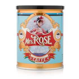 MRS.ROSE-Őrölt Koffeinmentes Kávé-250g fekete tető