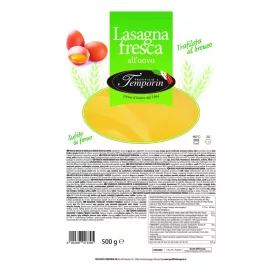 TEMPORIN-Friss Lasagna Tészta-250g