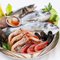 Halak, tenger gyümölcsei