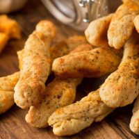 Gluténmentes grissini, keksz