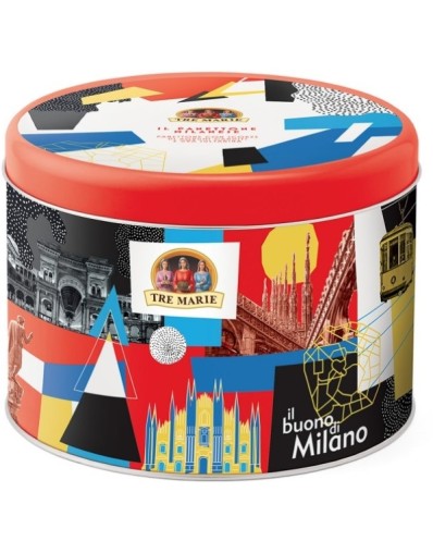 PANETTONE MILANESE POP ART CAN 750g TRE MARIE