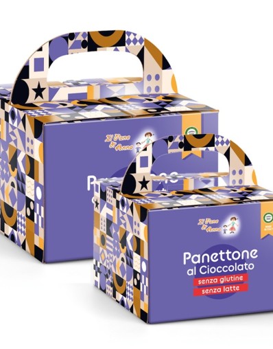 GLUTÉNMENTES ÉS TEJMENTES PANETTONE CSOKOLÁDÉS 500g