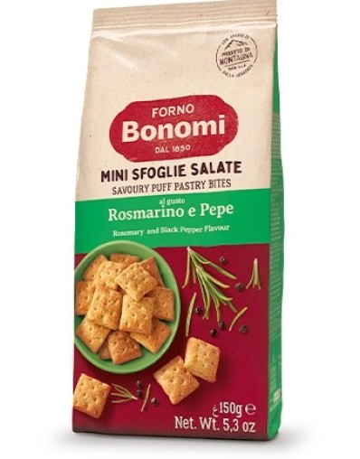 BONOMI LEVELES TÉSZTA 150g rozm., borsos