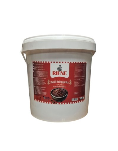 DARÁLT ERŐS PAPRIKA-SAMBAL OELEK 10kg