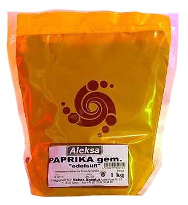 FŰSZERPAPRIKA édesnemes 1kg